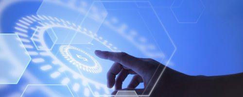 hand-pointing-at-currency-blockchain-technology-background hand-pointing-at-currency-blockchain-technology-background